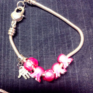 NWOT Handmade Pink Octopus Bracelets